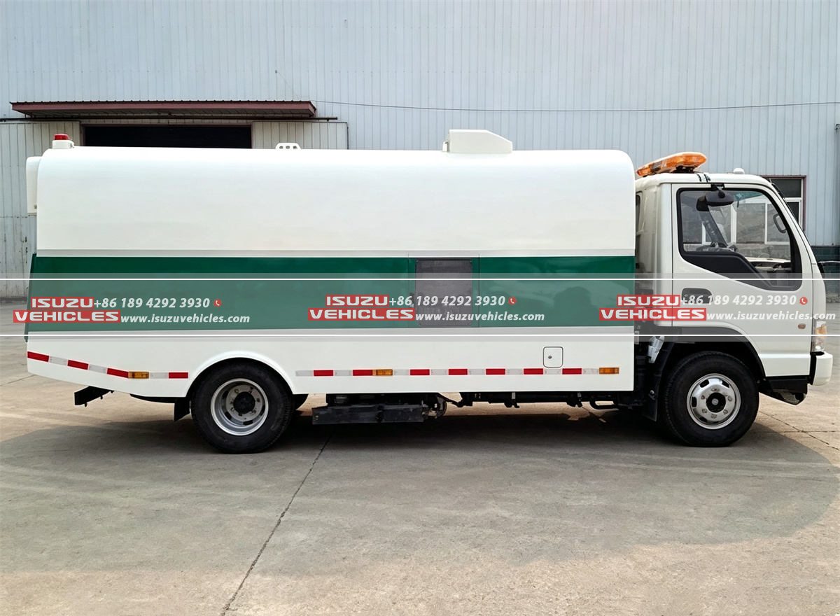 ISUZU 6 CBM Dry Sweeper Truck Body ISUZU 6 CBM Dry Sweeper Truck Body