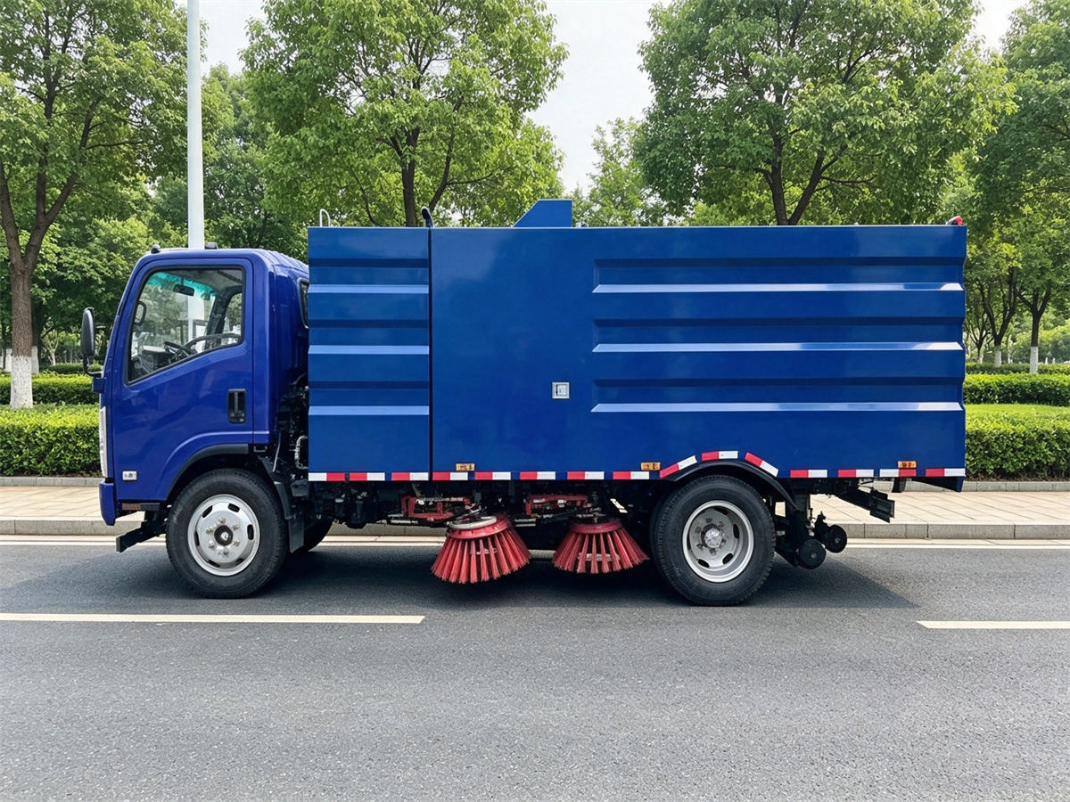 ISUZU 6 CBM Pressure Wash Sweeper Truck Body ISUZU 6 CBM Pressure Wash Sweeper Truck Body