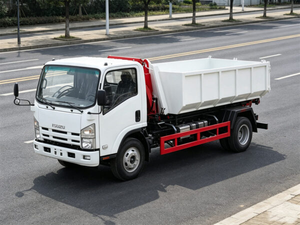 ISUZU 6 Ton Hook Loader Garbage Truck Body
