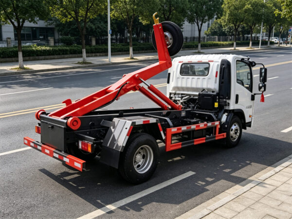 ISUZU 6 Ton Hook Loader Garbage Truck No Body