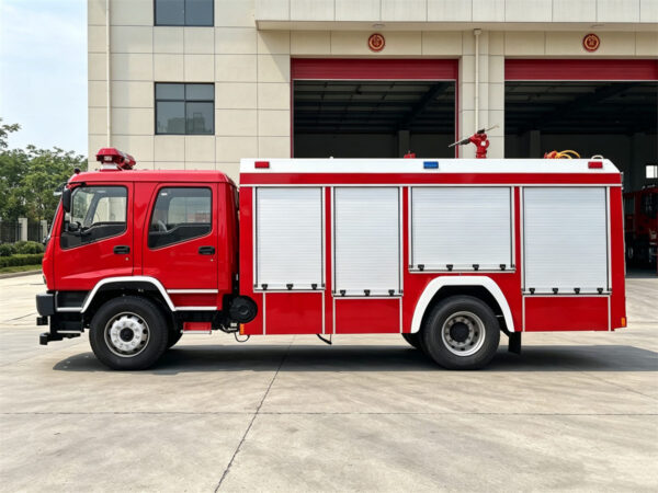 ISUZU 6000L Water Fire Truck Body