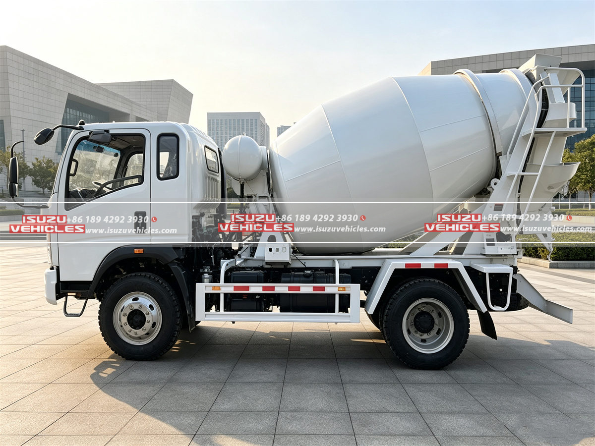 ISUZU 700P 4 CBM Mixer Truck Body ISUZU 700P 4 CBM Mixer Truck Body