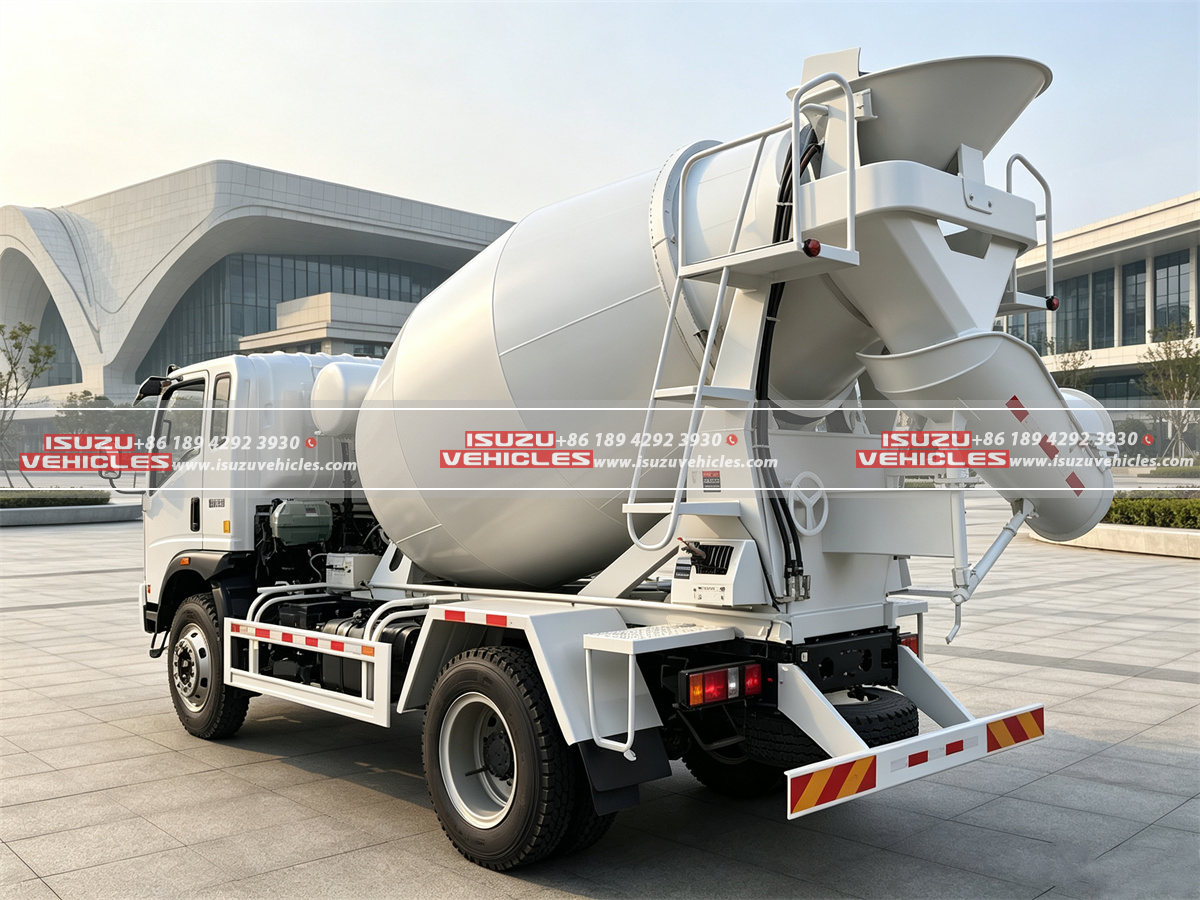 ISUZU 700P 4 CBM Mixer Truck ISUZU 700P 4 CBM Mixer Truck