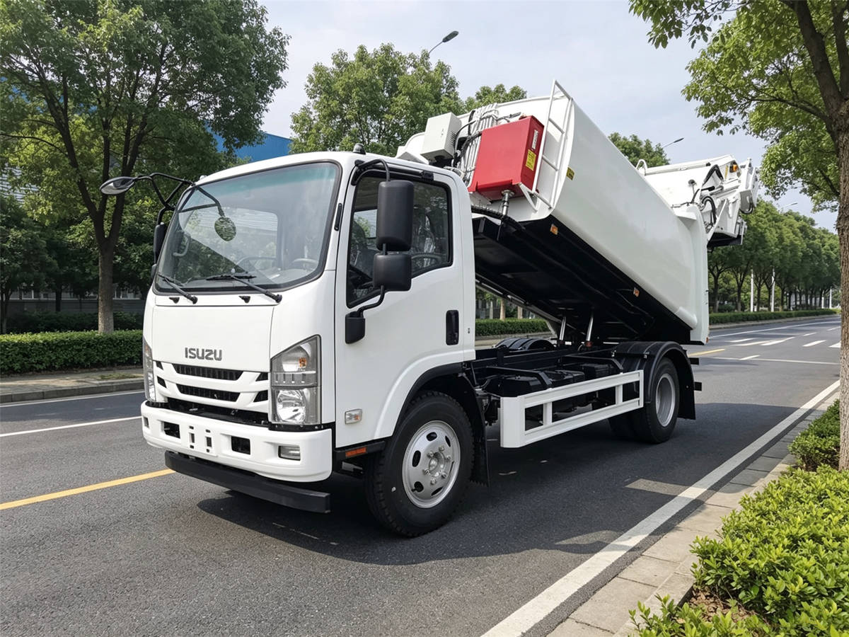 ISUZU 8 CBM Compactor Garbage Truck