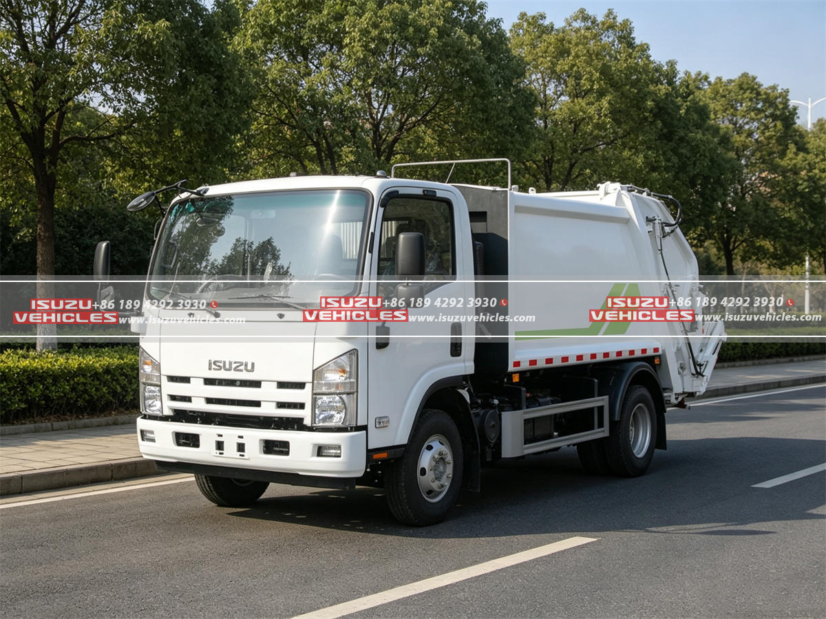 ISUZU 8 CBM Garbage Truck ISUZU 8 CBM Garbage Truck