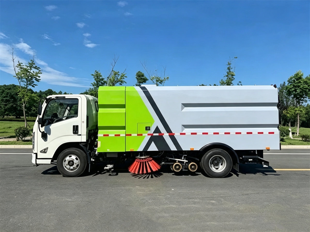ISUZU 8 CBM Street Scrubber Sweeper Truck Body ISUZU 8 CBM Street Scrubber Sweeper Truck Body