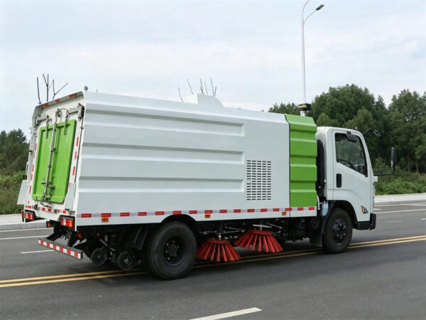 ISUZU 9 CBM Dust Sweeping Truck Body