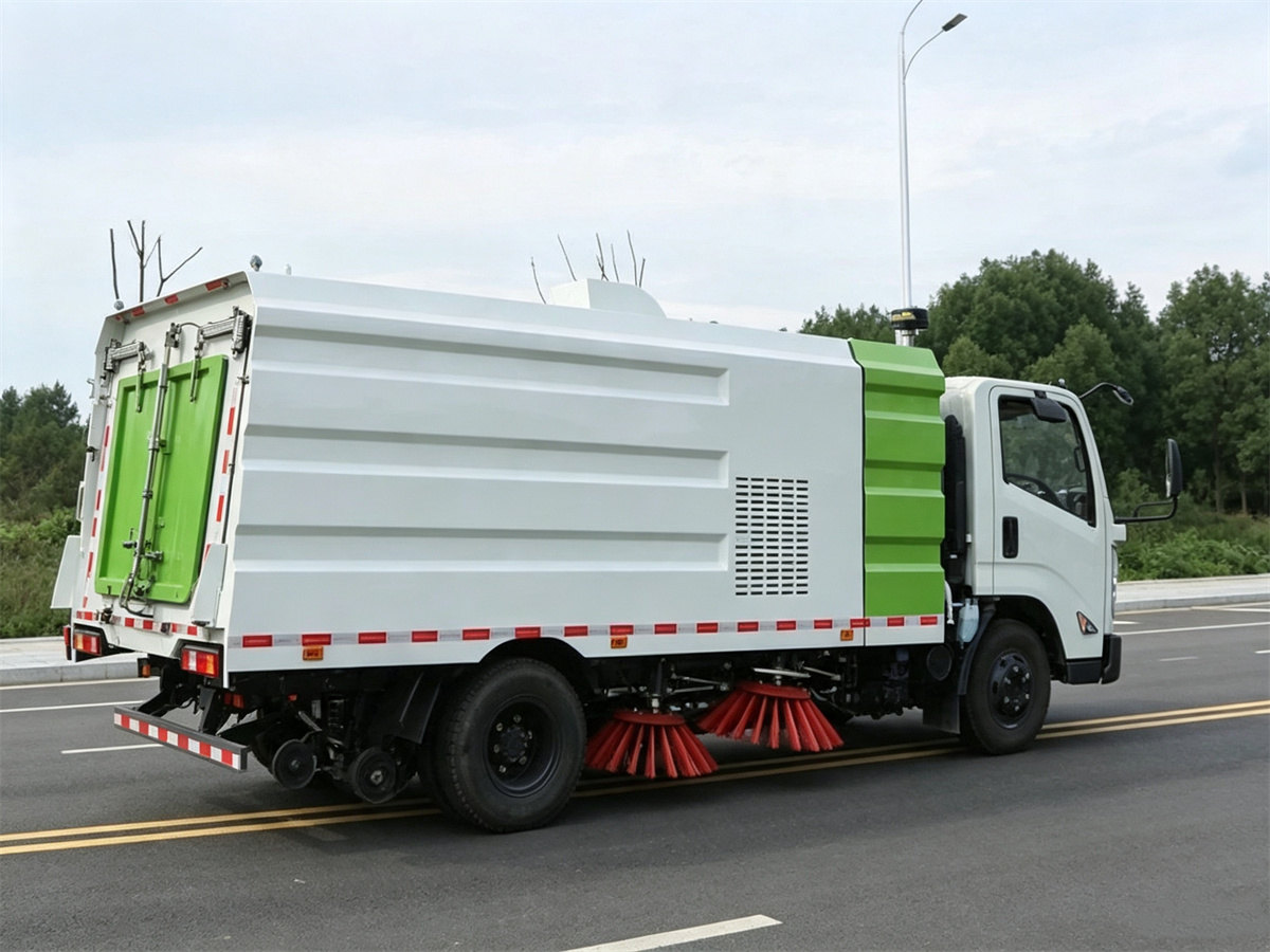 ISUZU 9 CBM Dust Sweeping Truck Body ISUZU 9 CBM Dust Sweeping Truck Body