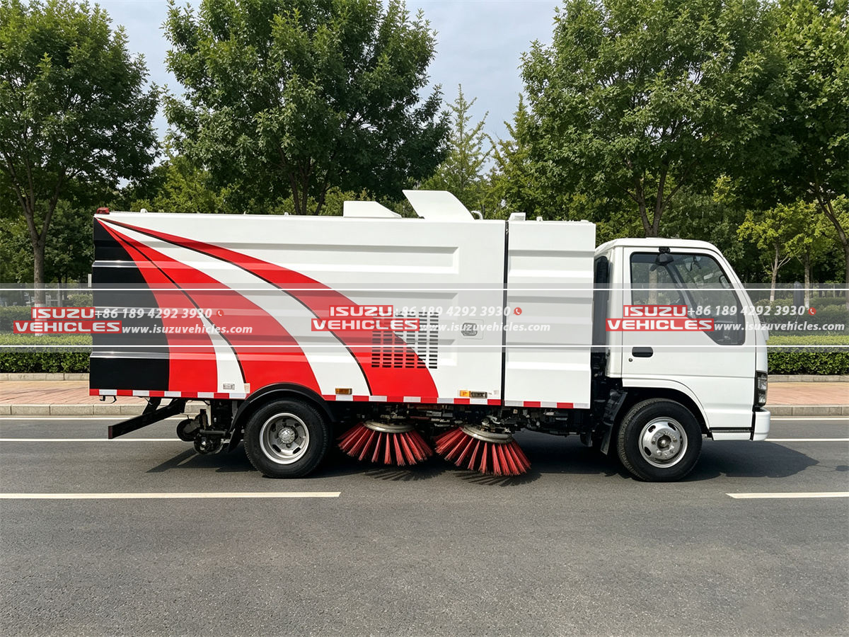 ISUZU 9 CBM Washing Sweeper Truck Body ISUZU 9 CBM Washing Sweeper Truck Body