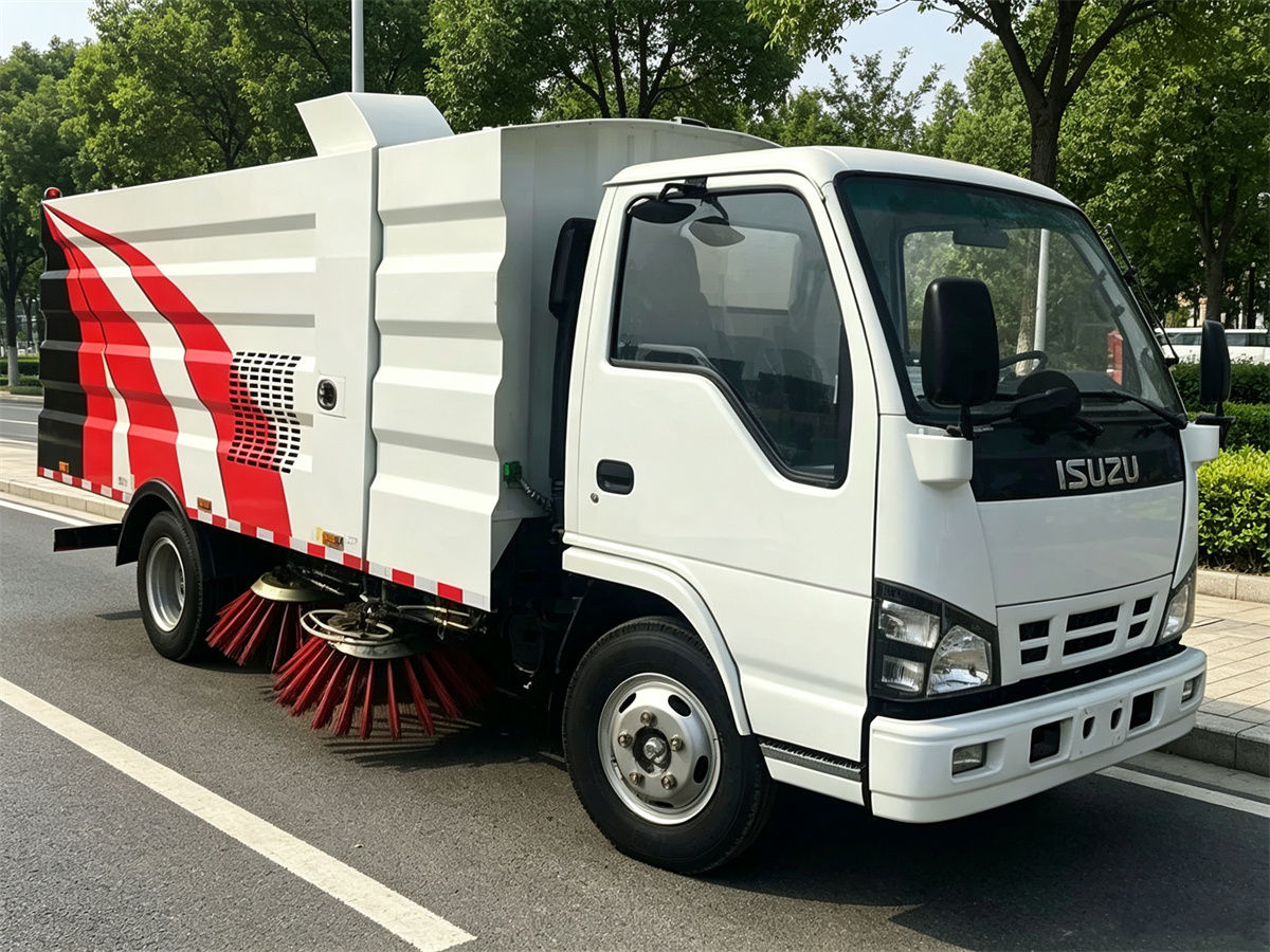 ISUZU 9 CBM Washing Sweeper Truck ISUZU 9 CBM Washing Sweeper Truck