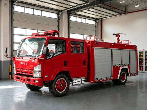 ISUZU Water Foam Tank Fire Truck