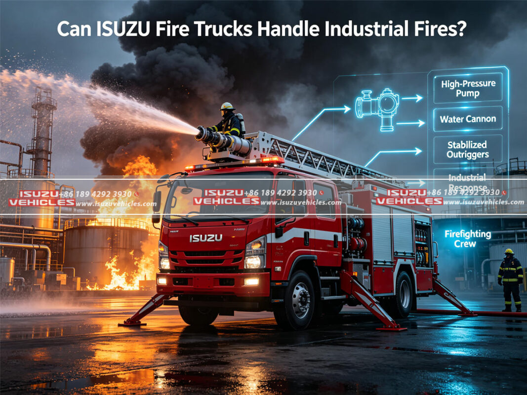 Can ISUZU Fire Trucks Handle Industrial Fires?