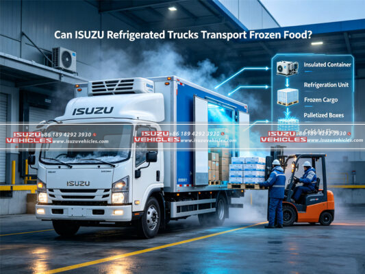 Can ISUZU Refrigerated Trucks Transport Frozen Food?