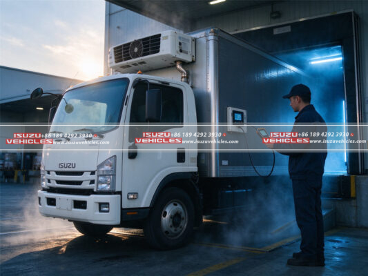 How Does ISUZU Freezer Truck Control Temperature?