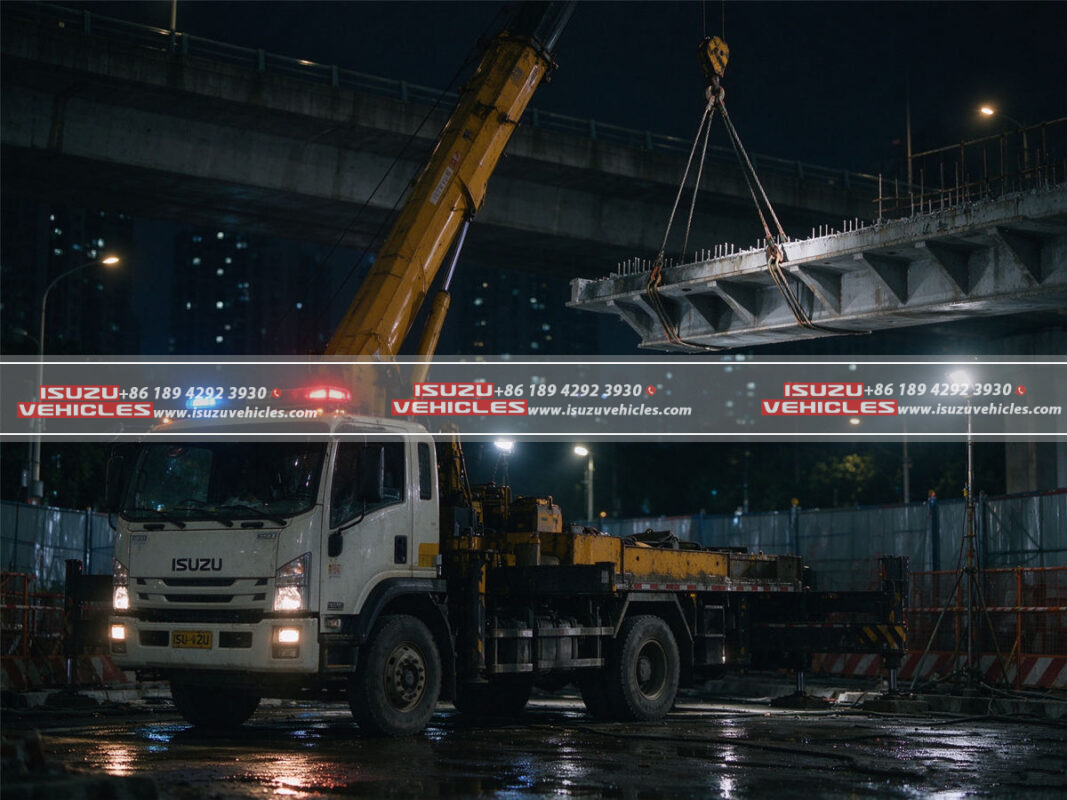 How Much Can an ISUZU Crane Truck Lift?
