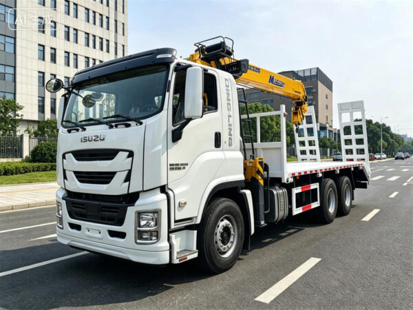 ISUZU 10 Ton Mounted Crane Boom Truck