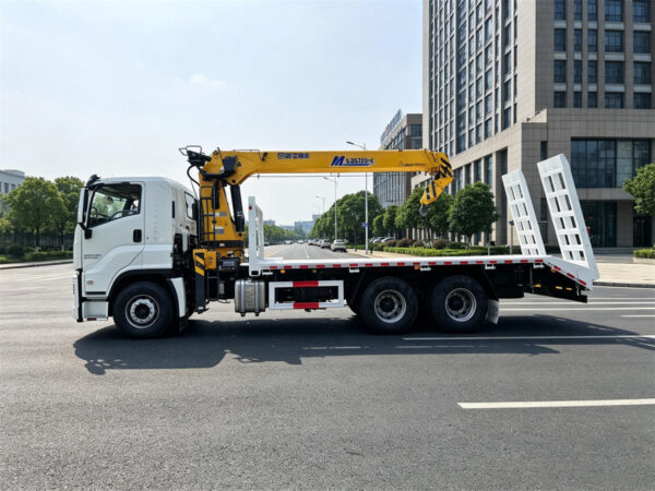 ISUZU 10 Ton Mounted Crane Boom Truck Body