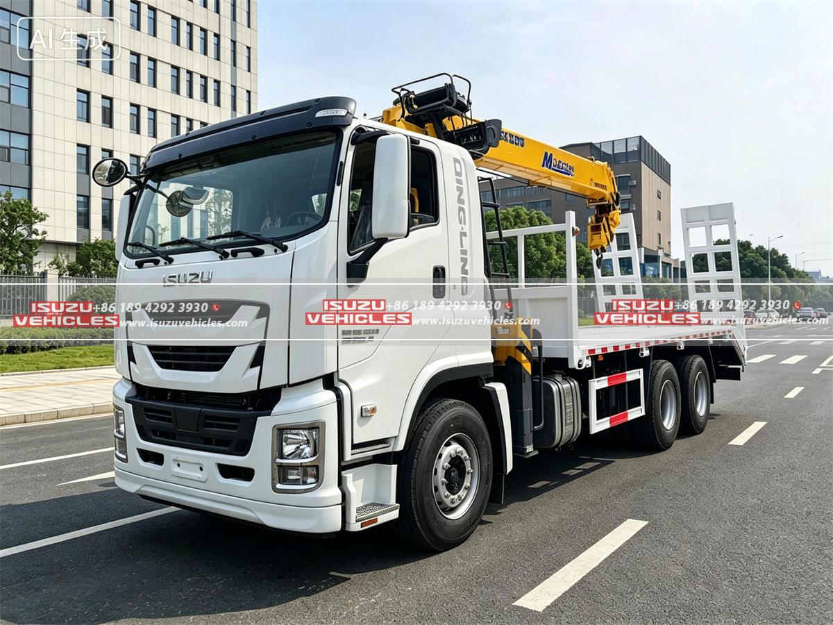 ISUZU 10 Ton Mounted Crane Boom Truck ISUZU 10 Ton Mounted Crane Boom Truck