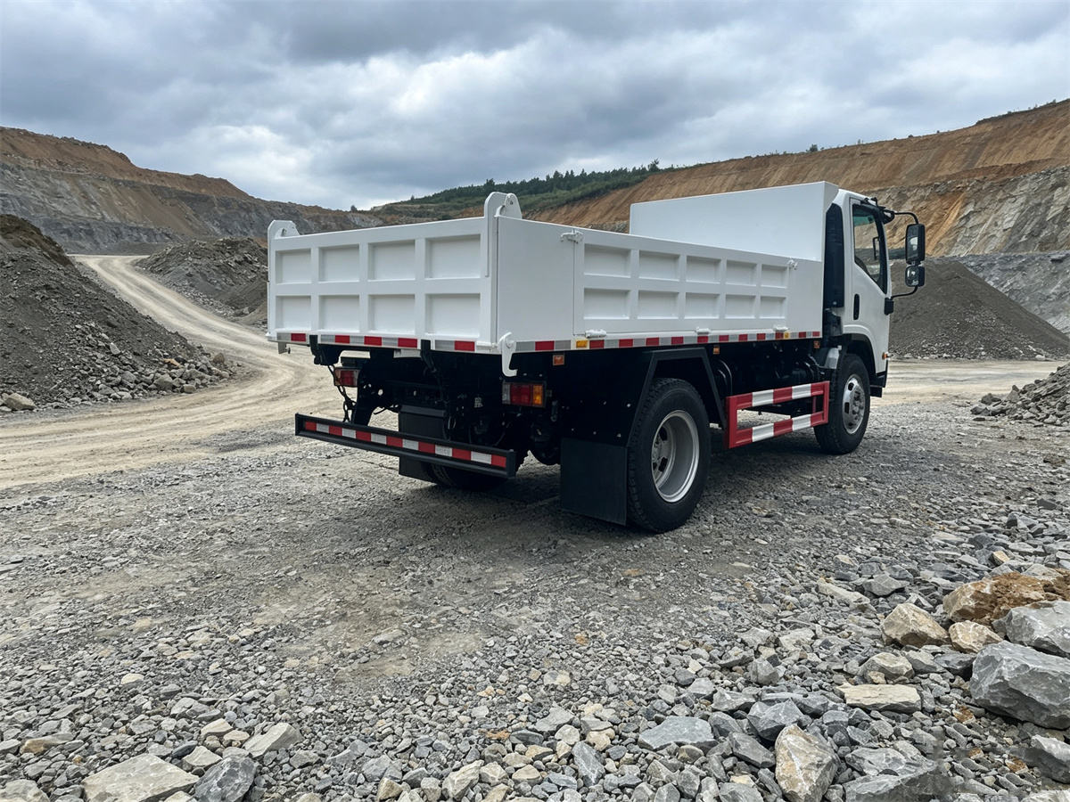ISUZU 12 Ton Tipper Dump Truck Back left ISUZU 12 Ton Tipper Dump Truck Back left