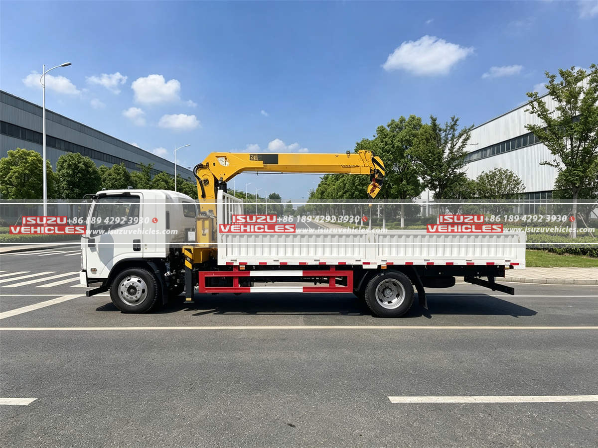 ISUZU 16 Ton Truck with Folding Arm Crane Body ISUZU 16 Ton Truck with Folding Arm Crane Body