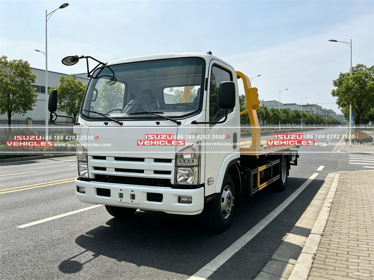 ISUZU 3 Ton Flatbed Wrecker Truck Tractor ISUZU 3 Ton Flatbed Wrecker Truck Tractor