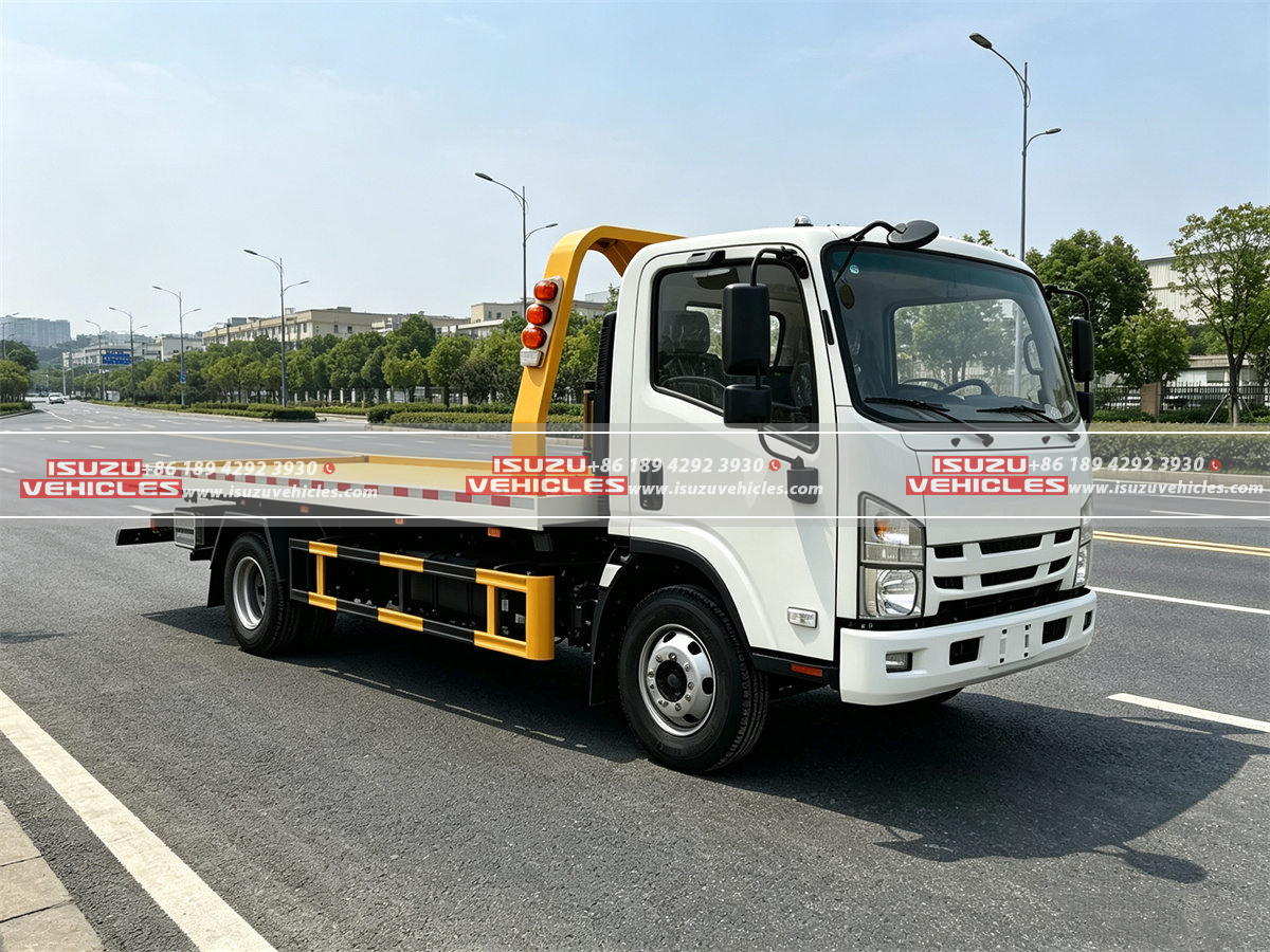 ISUZU 3 Ton Flatbed Wrecker Truck ISUZU 3 Ton Flatbed Wrecker Truck