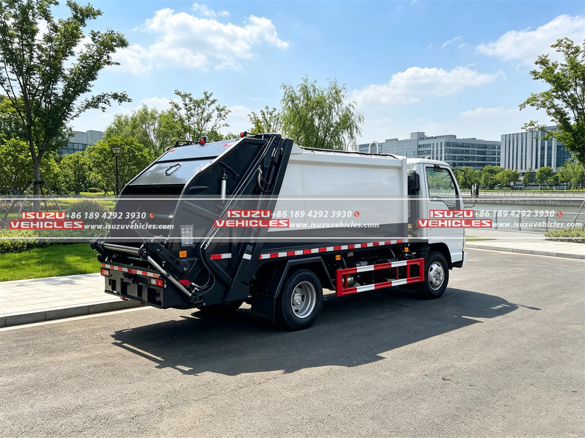 ISUZU 4 CBM Compactor Garbage Truck Body ISUZU 4 CBM Compactor Garbage Truck Body