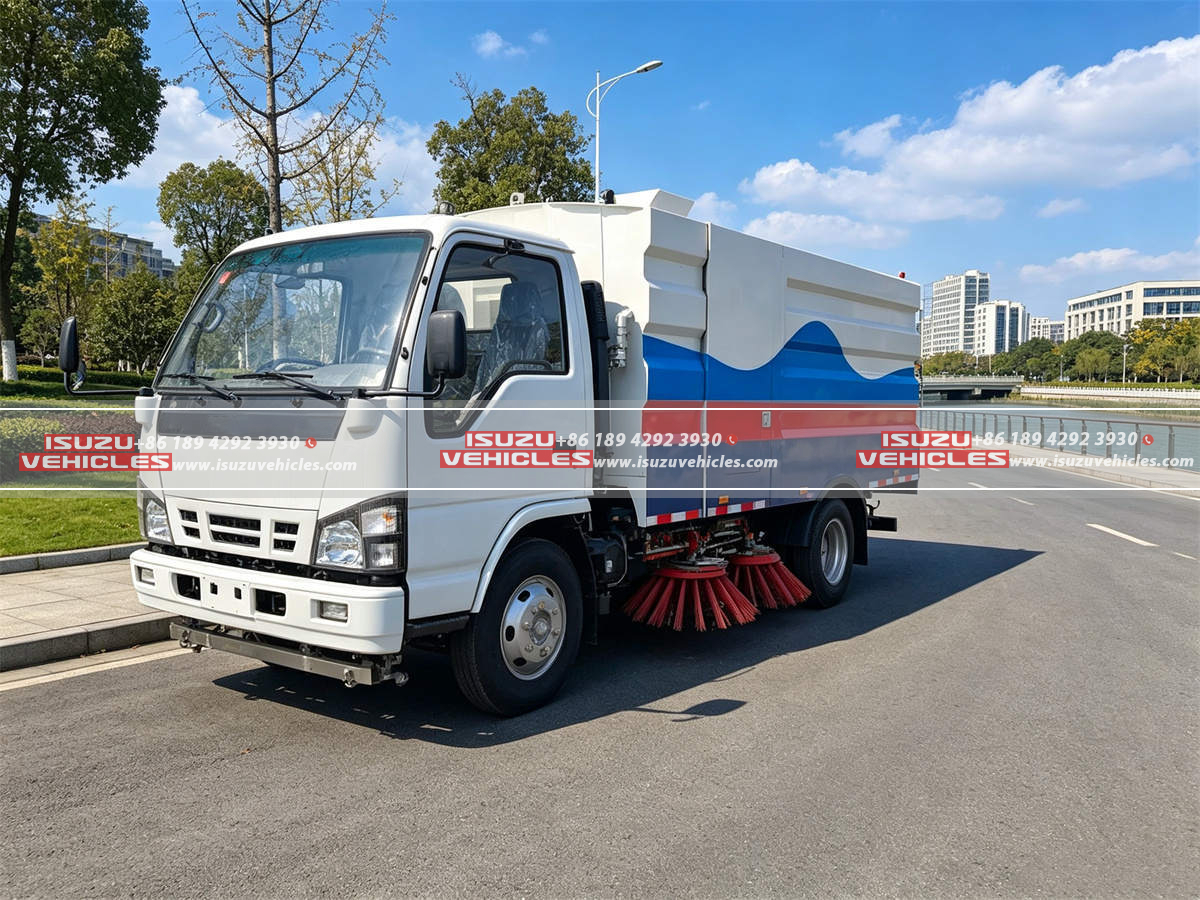 ISUZU 4 CBM Vacuum Cleaner Truck