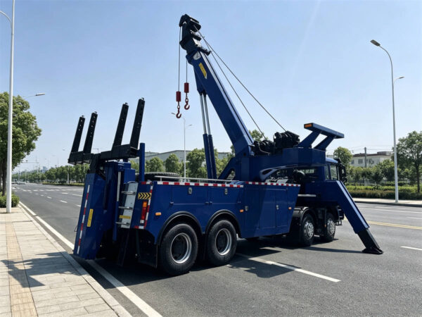 ISUZU 50 Ton Rotator Recovery Tow Truck Back