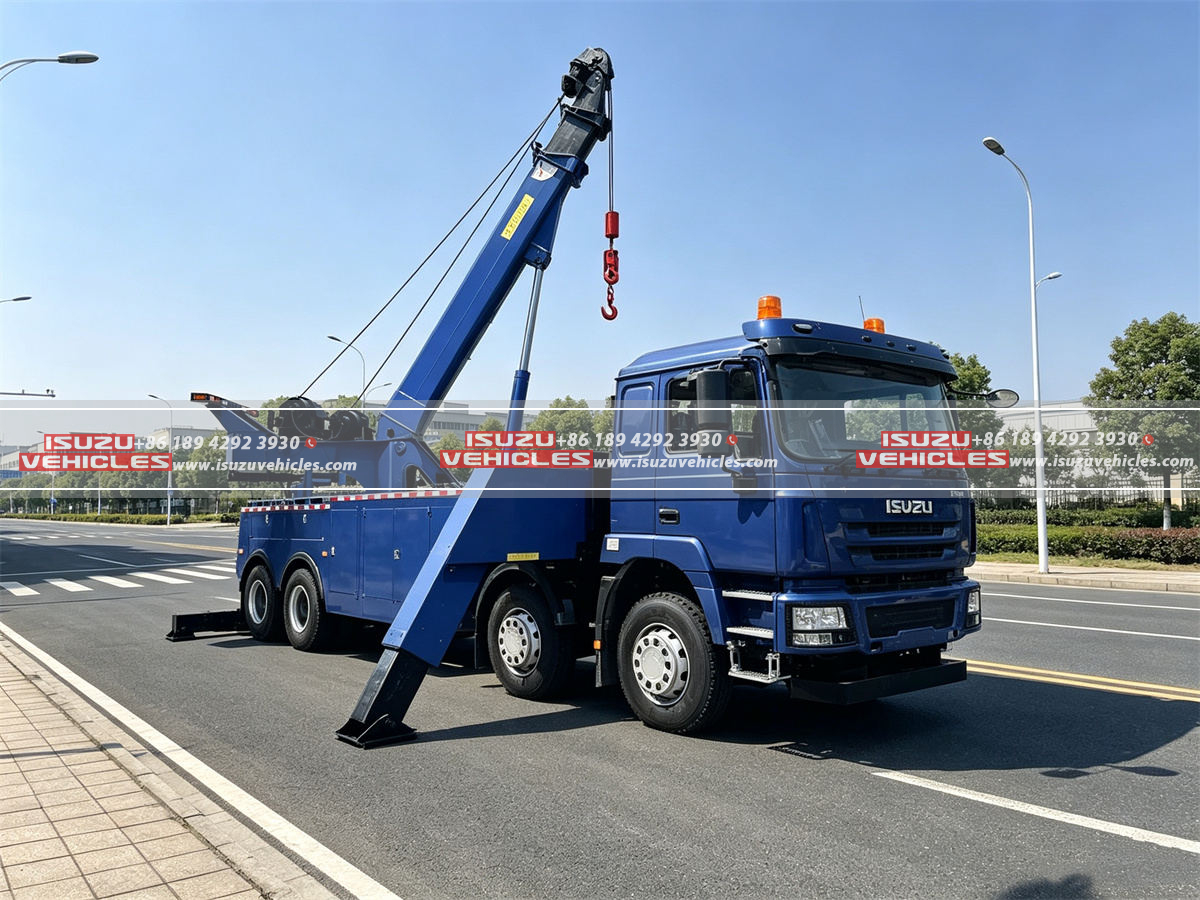 ISUZU 50 Ton Rotator Recovery Tow Truck Right ISUZU 50 Ton Rotator Recovery Tow Truck Right