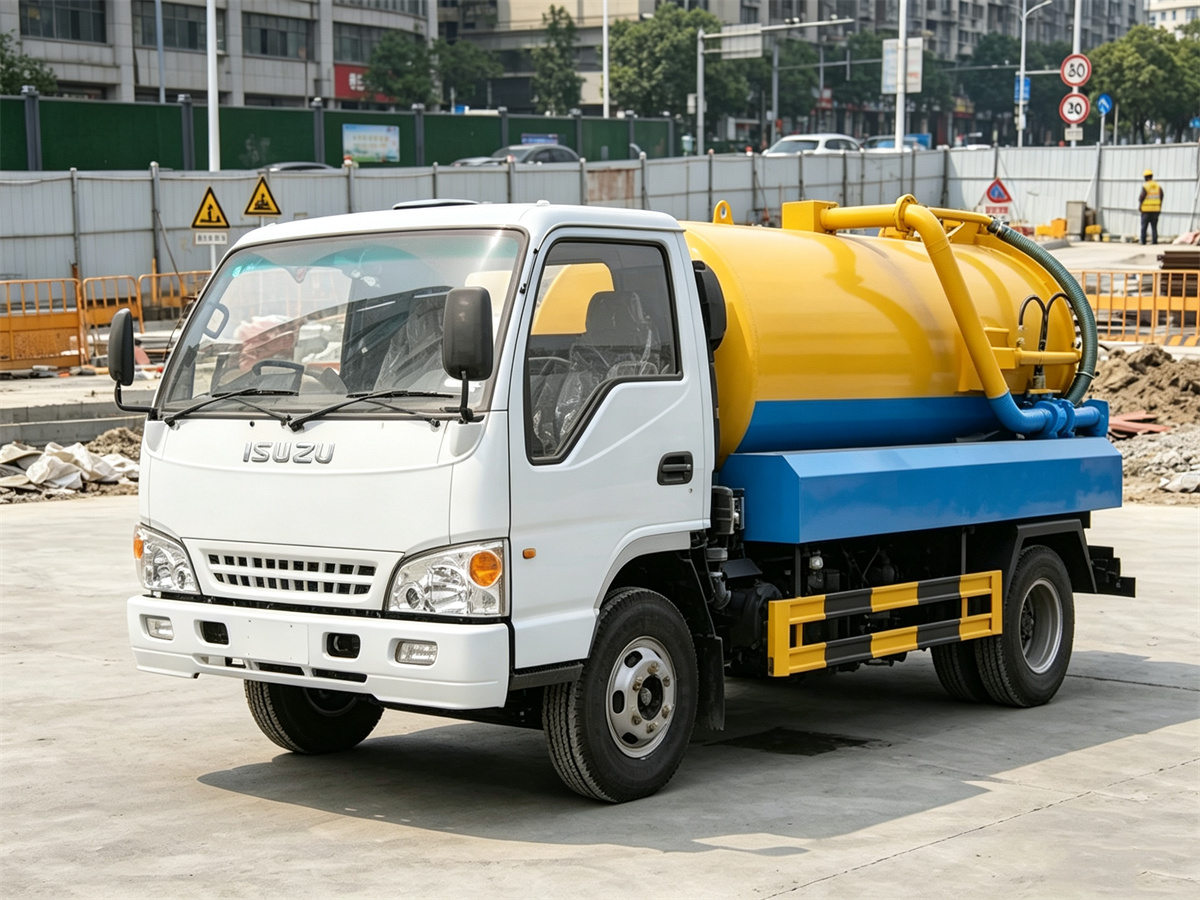 ISUZU 5000L Sewer Jetting Truck ISUZU 5000L Sewer Jetting Truck