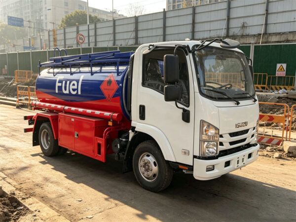 ISUZU 6 CBM Oil Fuel Tank Truck Tanker (2)
