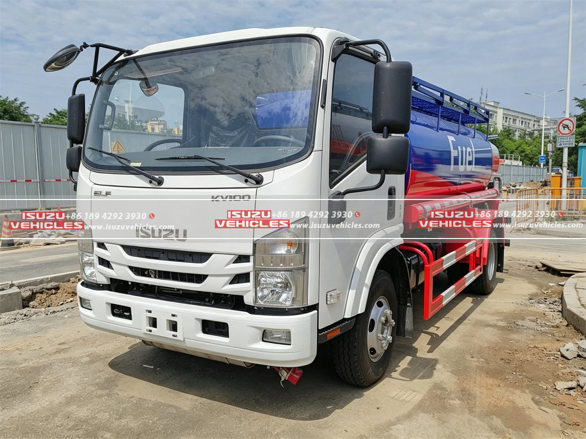 ISUZU 6 CBM Oil Fuel Tank Truck Tractor ISUZU 6 CBM Oil Fuel Tank Truck Tractor