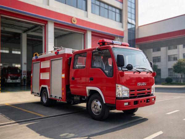 ISUZU 6000L Water Tank Fire Truck