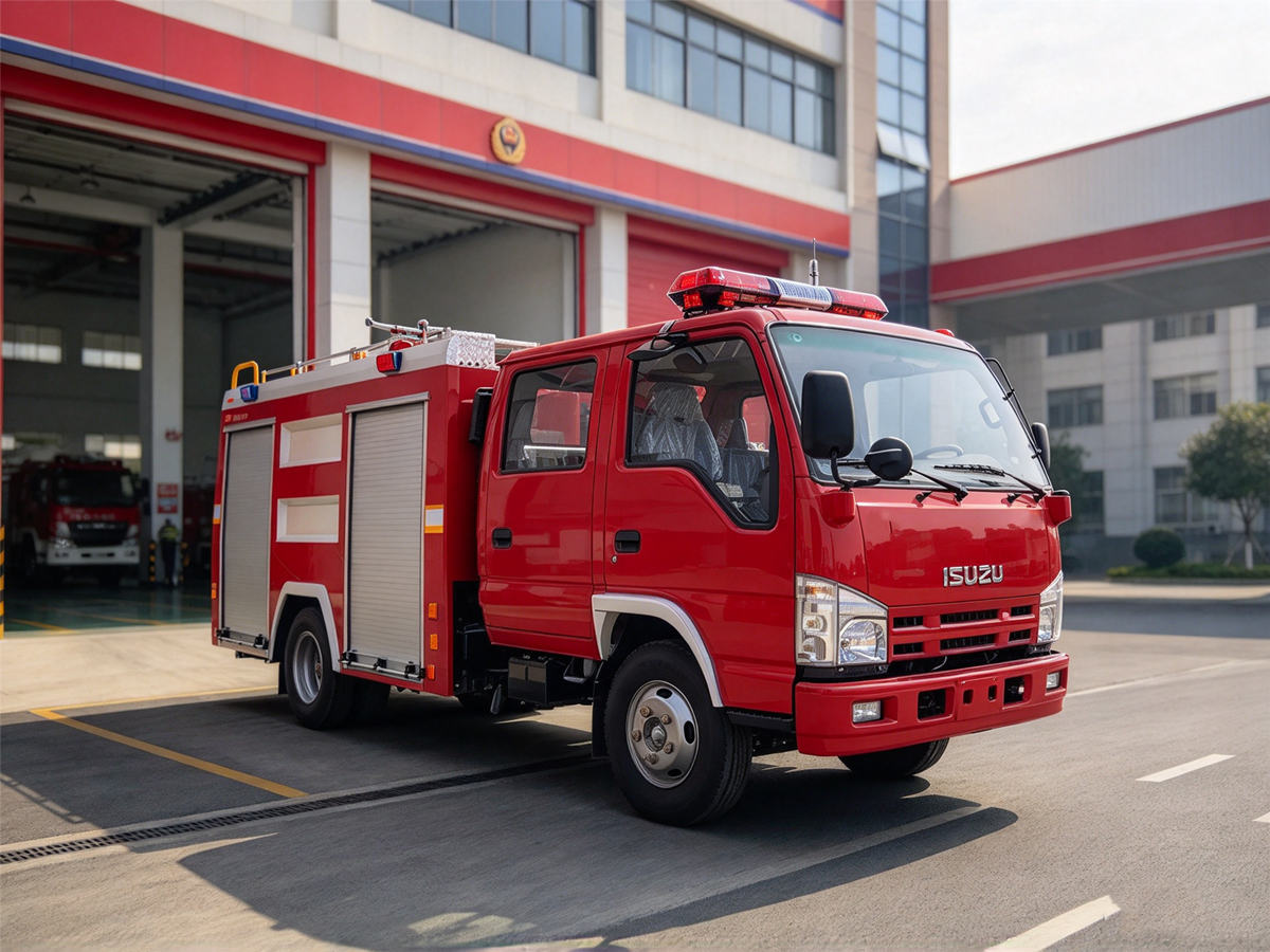 ISUZU 6000L Water Tank Fire Truck ISUZU 6000L Water Tank Fire Truck