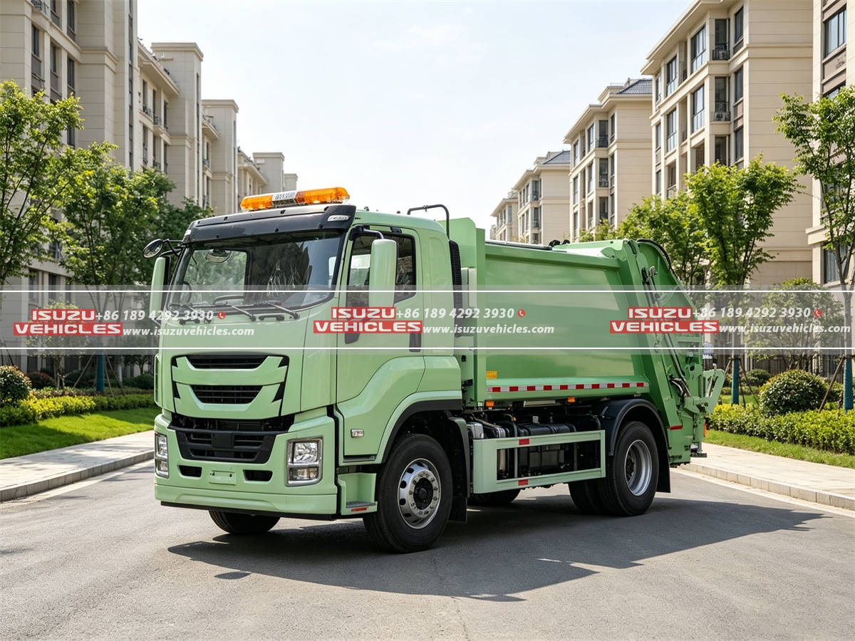 ISUZU 7 CBM Compressed Waste Collection Truck ISUZU 7 CBM Compressed Waste Collection Truck