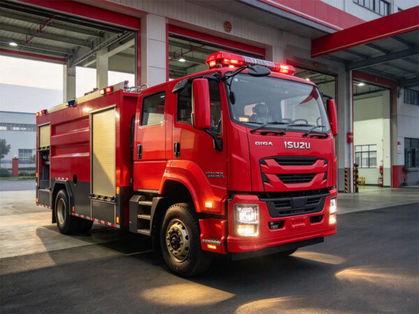ISUZU 8000L Water Foam Firefighting Truck