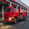 ISUZU 8000L Water Foam Firefighting Truck Left