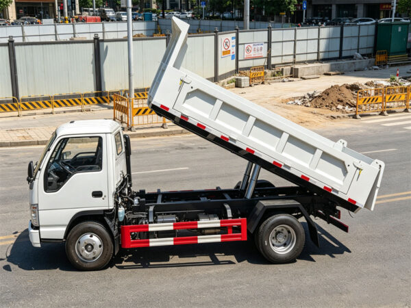 ISUZU Light Duty Dump Truck Working