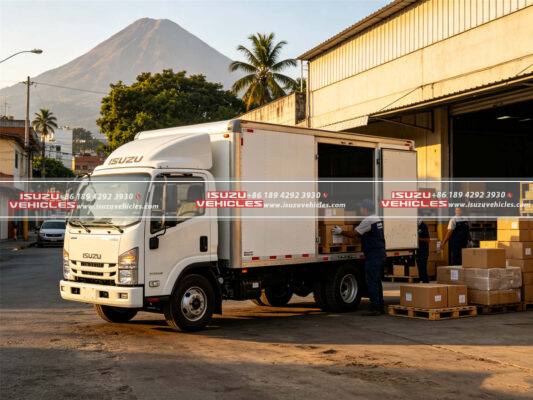 ISUZU Van Trucks Delivered to Guatemala for Last-Mile Delivery