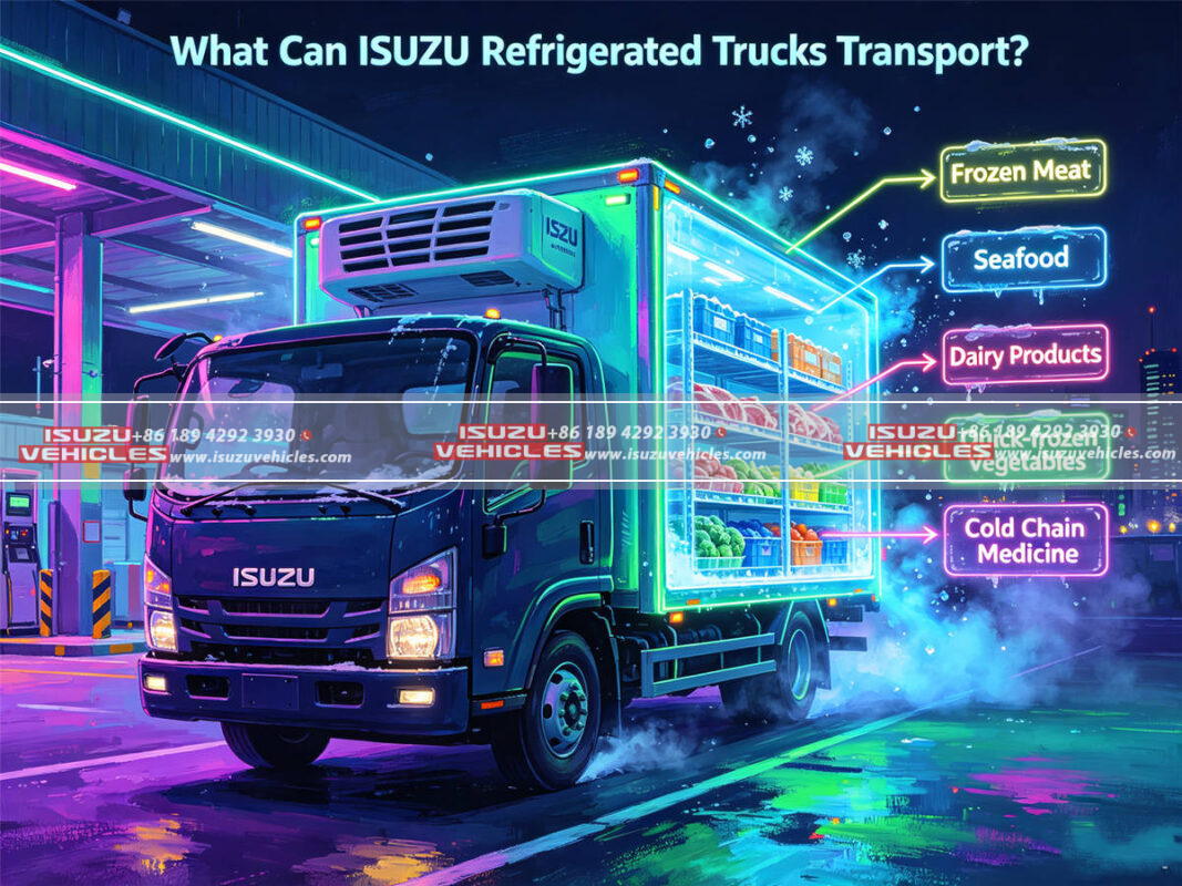 What Can ISUZU Refrigerated Trucks Transport?
