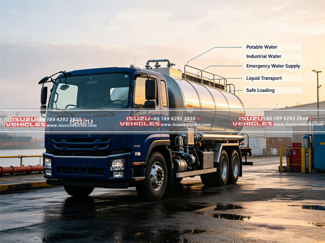 What Can an ISUZU Tanker Truck Transport?