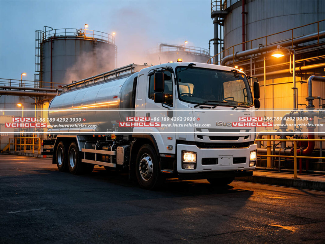 Why Choose an ISUZU Tanker Truck for Fuel Delivery