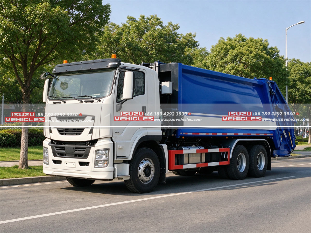 ISUZU 10 CBM Rear Loader Garbage Truck ISUZU 10 CBM Rear Loader Garbage Truck