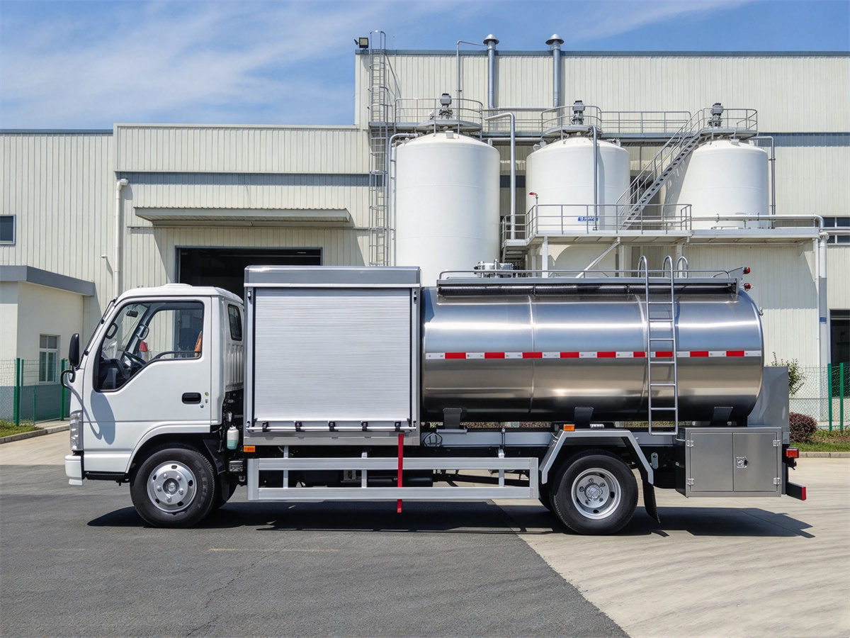ISUZU 12 CBM Raw Milk Tanker Truck Tanker ISUZU 12 CBM Raw Milk Tanker Truck Tanker