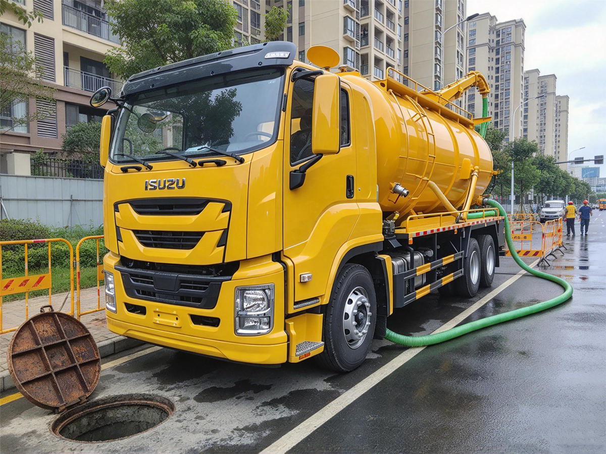 ISUZU 12 CBM Vacuum Suction Truck ISUZU 12 CBM Vacuum Suction Truck