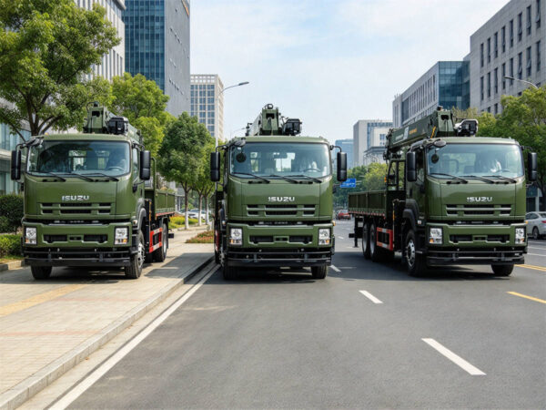 ISUZU 14 Ton Cargo Crane Truck Tractor