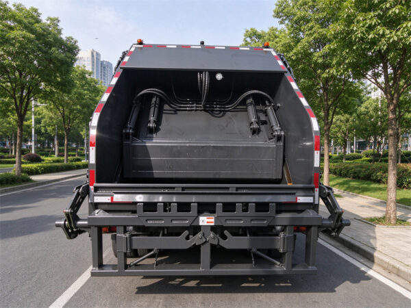 ISUZU 15 CBM Waste Management Compactor Truck Back