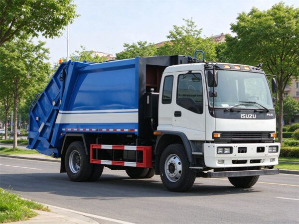 ISUZU 16 CBM Compactor Garbage Truck Left