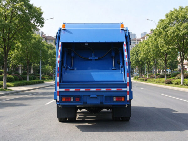ISUZU 16 CBM Compactor Garbage Truck Rear